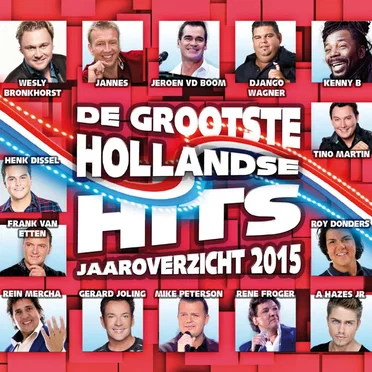 De grootste Hollandse hits jaaroverzicht 2015 by Various Artists - album cover