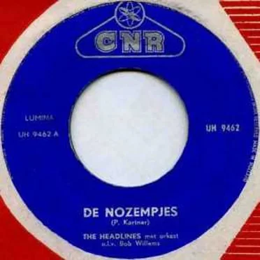 De nozempjes / Zonder jou, Jacqueline by The Headlines - album cover