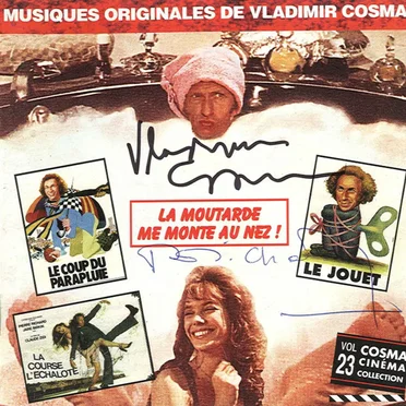 Cosma Cinéma Collection, Volume 23 : La Course à l'échalote / La moutarde me monte au nez ! / Le Jouet / Le Coup du parapluie
