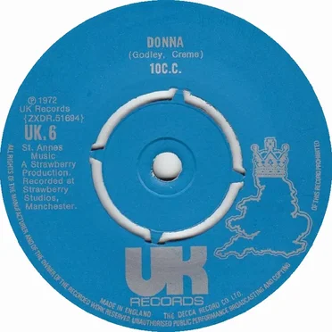 Donna / Hot Sun Rock