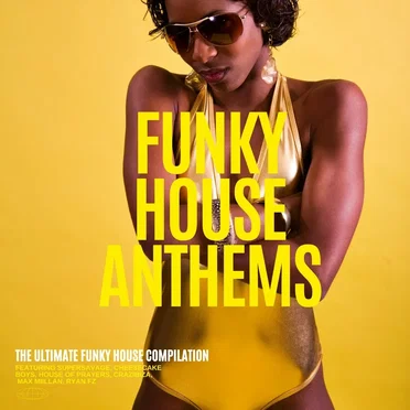 Funky House Anthems by Various Artists - album cover