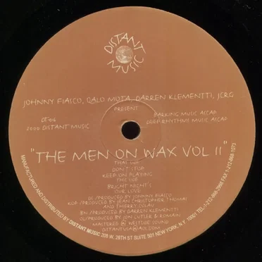 The Men on Wax, Volume 2 by Various Artists - album cover