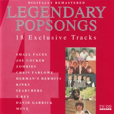 Legendary Popsongs by Various Artists - album cover