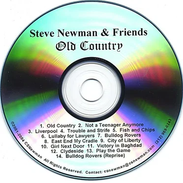 Old Country by Steve Newman & Friends - album cover