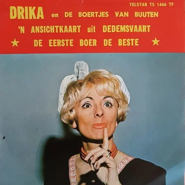 ’n Ansichtkaart uit Dedemsvaart / De eerste boer de beste