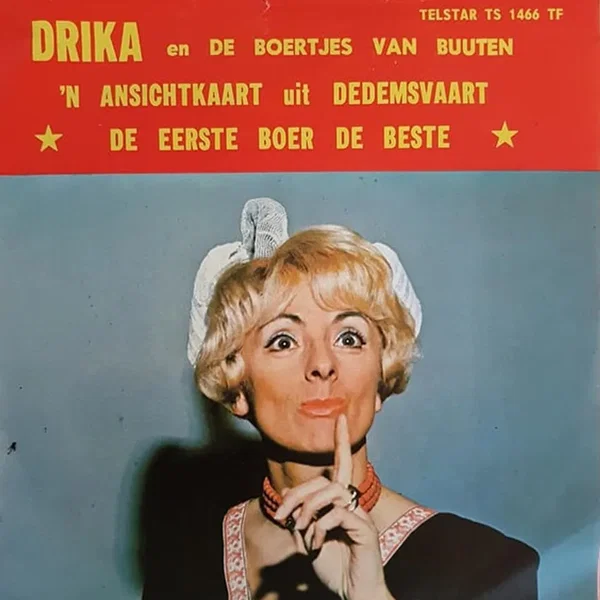 ’n Ansichtkaart uit Dedemsvaart / De eerste boer de beste
