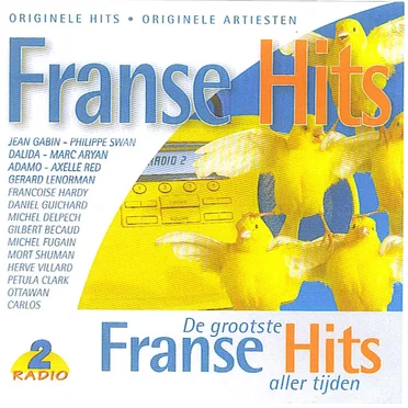 De grootste franse hits aller tijden by Various Artists - album cover