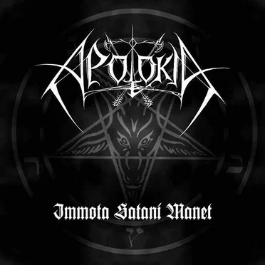 Immota Satani Manet by Apolokia - album cover