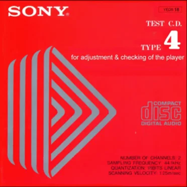 Test C.D. Type 4 for Adjustment & Checking of the Player by Various Artists - album cover