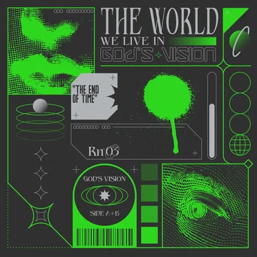 GOD'S VISION by THE WORLD WE LIVE IN 星 - album cover