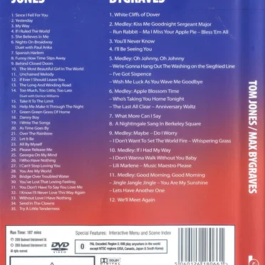 Tom Jones: 35 Classic Ballads / Max Bygraves: Singalonga War Years
