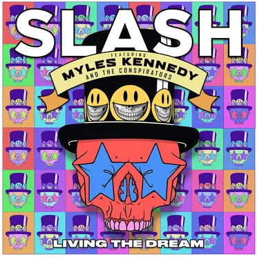 Living the Dream by Slash featuring Myles Kennedy and the Conspirators - album cover