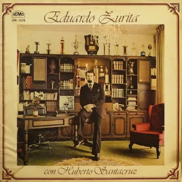 Eduardo Zurita con Huberto Santacruz