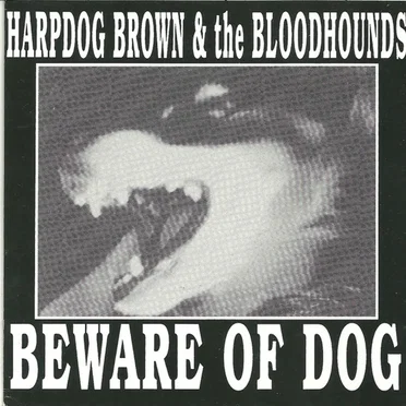 Beware of Dog by Harpdog Brown & the Bloodhounds - album cover
