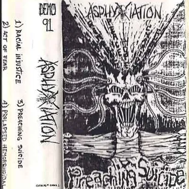 Preaching Suicide by Asphyxiation - album cover
