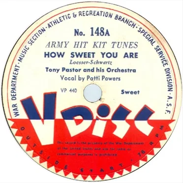 How Sweet You Are / Adios, Mariquita linda