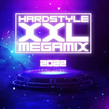 Hardstyle XXL Megamix 2022 by Various Artists - album cover