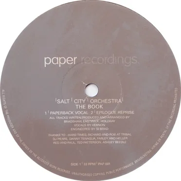 The Book by Salt City Orchestra - album cover