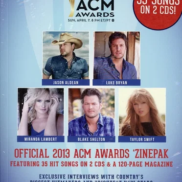 Official 2013 ACM Awards 'Zinepak by Various Artists - album cover