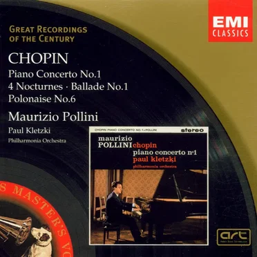 Piano Concerto No. 1 / 4 Nocturnes / Ballade No. 1 / Polonaise No. 6 (Philharmonia Orchestra feat. conductor: Paul Kletzki, piano: Maurizio Pollini)