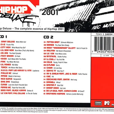 Hip Hop Deluxe 2001 by Various Artists - album cover