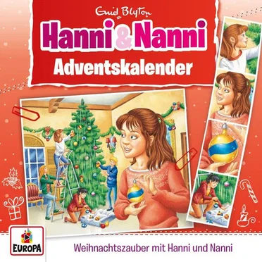 Adventskalender - Weihnachtszauber mit Hanni und Nanni by Enid Blyton - album cover