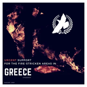 Urgent Support for the Fire-Stricken Areas in Greece by Various Artists - album cover