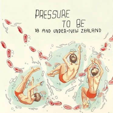 Pressure to Be - 18 and Under - New Zealand by Various Artists - album cover