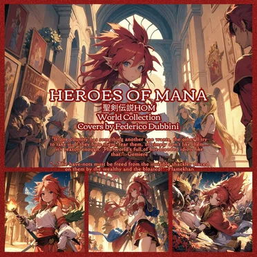 Heroes of Mana World by Federico Dubbini - album cover