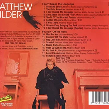 I Don’t Speak the Language / Bouncin’ Off the Walls