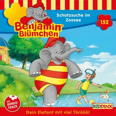 Benjamin Blümchen, Folge 152: Schatzsuche im Zoosee by Benjamin Blümchen - album cover