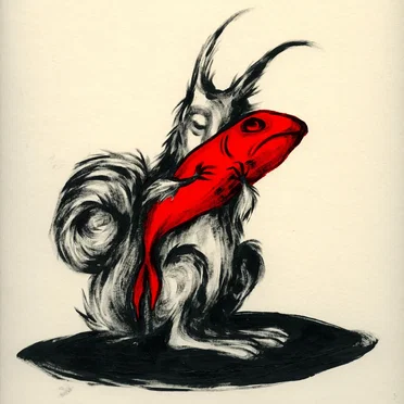 Red Fish by Squirrely Bass - album cover