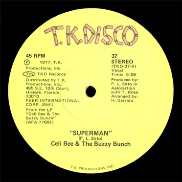 Superman by Celi Bee & the Buzzy Bunch - album cover