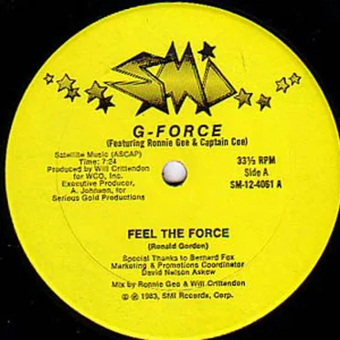 Feel The Force by G-Force - album cover