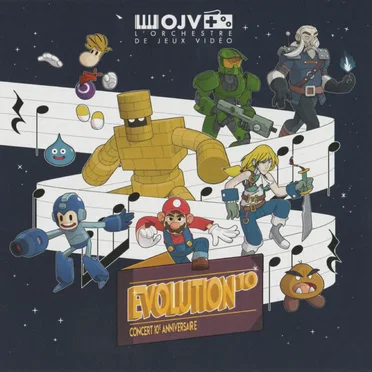 Concert Évolution 10 by L’Orchestre de Jeux Vidéo - album cover