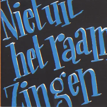 Niet uit het raam zingen by NUHR - album cover