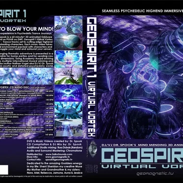 GeoSpirit 1: Virtual Vortex by Various Artists - album cover