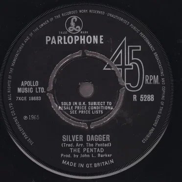 Silver Dagger / Nothing but Love by The Pentad - album cover