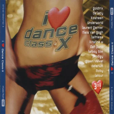 I Love Dance Class-X by Various Artists - album cover