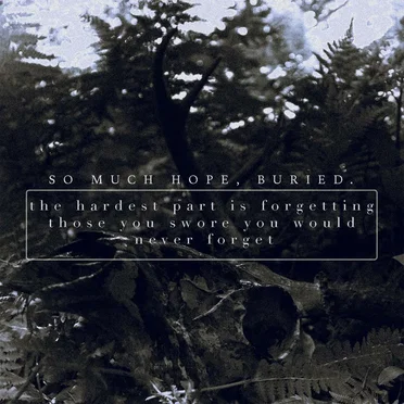 The Hardest Part Is Forgetting Those You Swore You Would Never Forget (Live In Studio)