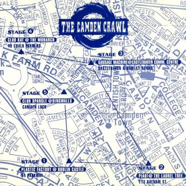 The Camden Crawl CD by Various Artists - album cover