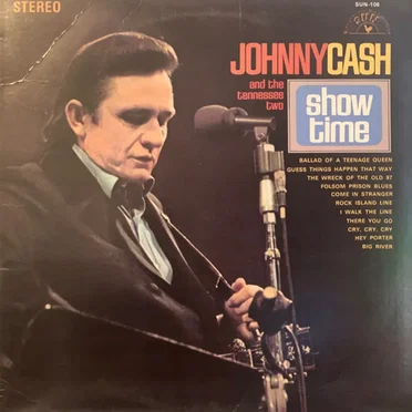 Showtime by Johnny Cash & The Tennessee Two - album cover