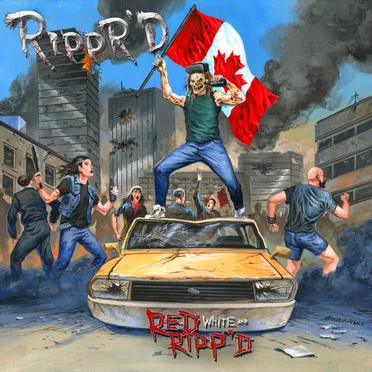 Red, White, and Ripp'd by Rippr'd - album cover