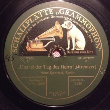 Das ist der Tag des Herrn / Gott grüsse dich by Nebe-Quartett - album cover
