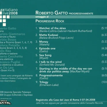Jazzitaliano Live 2008: Omaggio al progressive rock