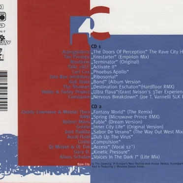 Rave City 4 – The New Capital (Opening the Doors of Perception) by Various Artists - album cover