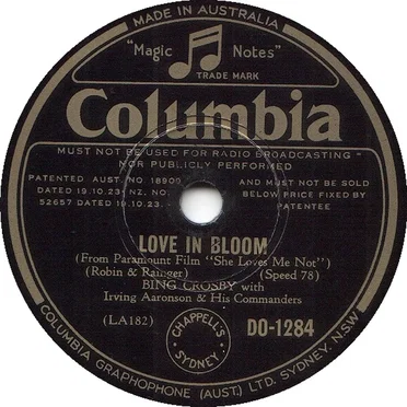 Love in Bloom / Give Me a Heart to Sing To
