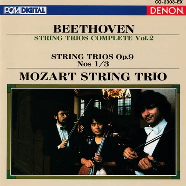 String Trios Op. 9 Nos. 1/3 by Beethoven - album cover