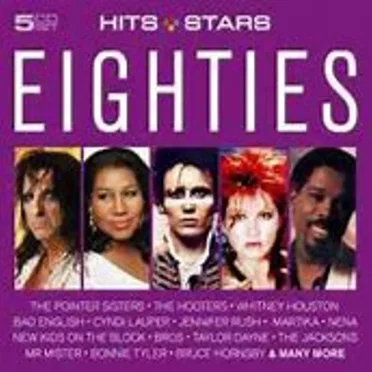 Hits + Stars Eighties by Various Artists - album cover