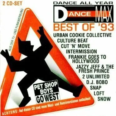 Dance Max: Best of ’93 by Various Artists - album cover